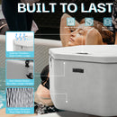 Inflatable Octagonal Ice Bath Tub - 660 Gal Grey