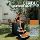 Inflatable Detachable 2-Tier Step for Ice Bath Tubs