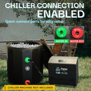 Inflatable Round Ice Bath Tub - 130 Gal Black