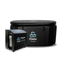 Inflatable Oval Ice Bath Tub with 1 HP Water Chiller