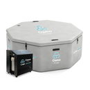 Inflatable Octagonal Ice Bath Tub with 1 HP Water Chiller