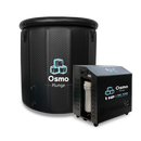 Inflatable Round Ice Bath Tub with 1 HP Water Chiller