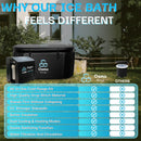 Inflatable Oval Ice Bath Tub with 1 HP Water Chiller