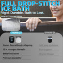 Inflatable Round Ice Bath Tub with 1/2 HP Water Chiller & Non-slip Step