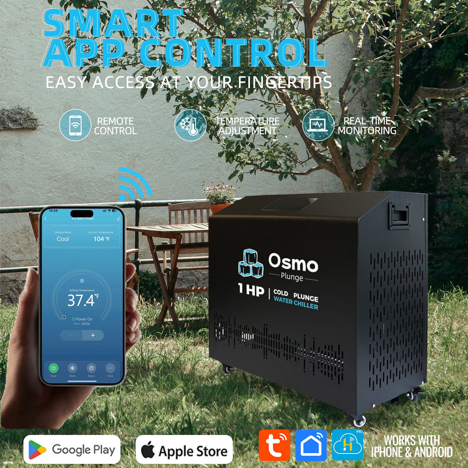 1 HP Ice Bath Water Chiller Dual Mode