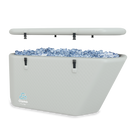 Inflatable Reclining Ice Bath Tub - 120 Gal Grey