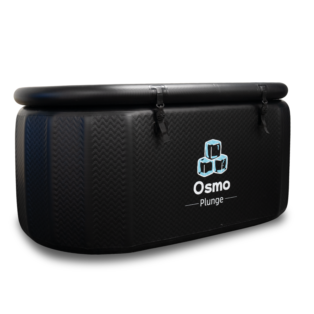 Inflatable Oval Ice Bath Tub - 115 Gal Black