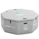 Inflatable Octagonal Ice Bath Tub - 660 Gal Grey
